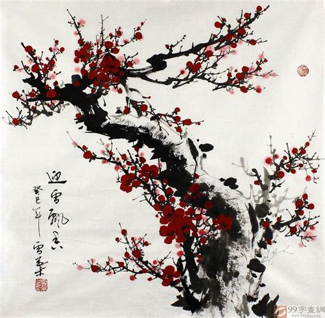 梅花名畫|最美的梅花，中国历代名家画梅作品欣赏